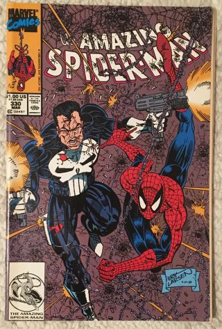 Spiderman 330 Jc Penney Reprint (marvel Comics) Rare 1993 Punisher