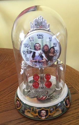 Wizard Of Oz - Rare,  Unique & 75 Anniversary Clock - No Box