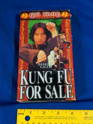 Xenon Hong Kong Shaking Eagle Wu Tang Classics Kung Fu Vhs Rare 2001
