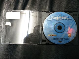 Soul Calibur Rare Ships Fast (sega Dreamcast,  1999) Disc Only