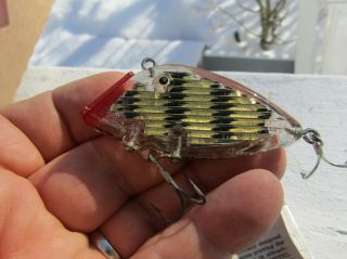 Vintage South Bend the Optic Concept 677 GX Gold Fishing Lure with Papers 2
