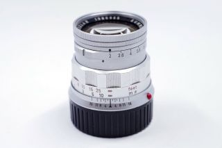Rare - LEITZ Leica Summicron Rigid 50mm/F2.  0 50/2 Ver.  2 PERFECT GLASS 2
