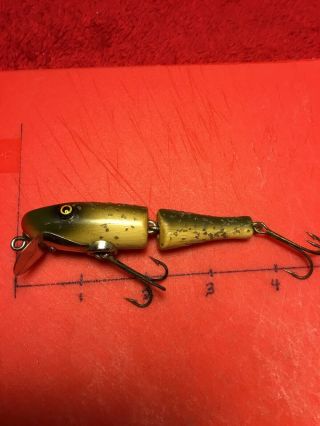 Vintage Paw Paw Jointed Pike Wood Fishing Lure