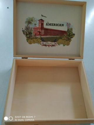 The American Cigar Box Empty Jc Newman Cigar City Tampa Rare