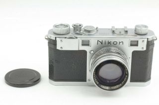 【RARE EXC5】Nikon rangefinder M Film Camera nikkor S.  C 5cm f1.  4 CLA From JAPAN 2