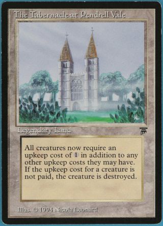 The Tabernacle At Pendrell Vale Legends Nm - M Rare Magic Card (35425) Abugames