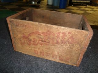 Vintage Nesbitts California Orange Wood Box Cassandra Pa