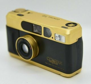 【Rare Near Mint】 Contax T2 60 Years Gold Limited 35mm Film Camera From JAPAN 3