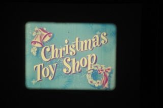 16mm Film Cartoon: Christmas Toy Shop,  Lpp Rare Print