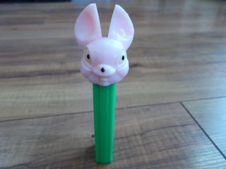 Pez Easter Fat Ear Bunny Dispenser No Feet 3.  9 Austria Rare