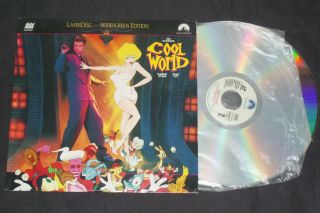 Cool World Laserdisc Ralph Bakshi Animated Cartoon Cult Movie LD RARE 3