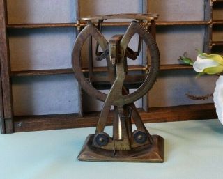 Antique Brass Postal Scales Postage For Victorian Letters