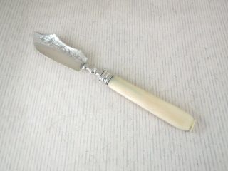 Antique Solid Silver Butter Knife Hallmarked: - Birmingham 1846