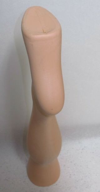 Vintage RPM Industries W - 44 Mannequin Leg Plastic Shoe Form Pantyhose 2