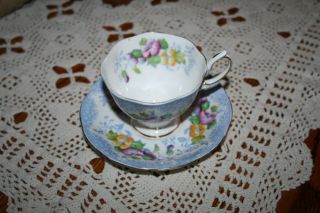 Vintage Cup And Saucer Tea Bone China Made In England Royal Albert Lovelace