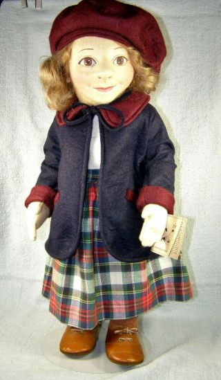 Rare R.  John Wright 17 " Jointed Marion Character Doll - Rarest Female Doll Made
