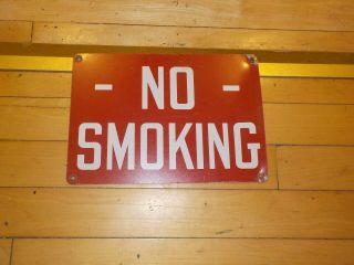 No Smoking Vintage Retro Antique Sign Cool Old Sign Must Have
