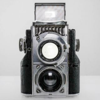 RARE Zeiss Ikon Contax Contaflex 35mm TLR Twin Lens Reflex Sonnar 5cm f/2 (BGN) 2