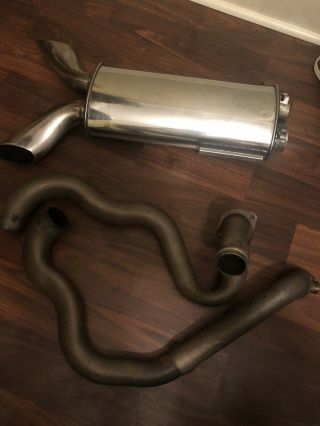 Very Rare Micron Full Exhaust Buell Xb 2003 - 2009