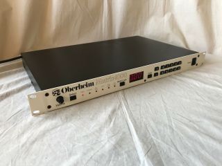 Oberheim Matrix 1000 Rare Vintage Analog Synthesizer Rack Synth White Faceplate