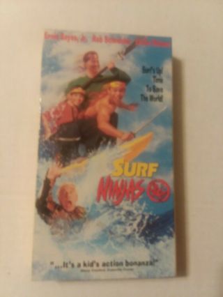 Surf Ninjas Vhs 