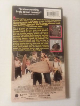 Surf Ninjas VHS  2