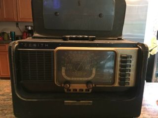 Vintage Zenith Trans - Oceanic Wave Magnet Radio Very Cool Very Rare