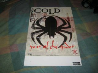 Cold - (year Of The Spider) - 1 Poster - 11x17 - Nmint - Rare