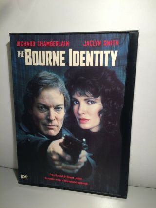 The Bourne Identity On Dvd Rare And Oop Snapcase Richard Chamberlain Version