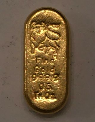 Merrill Lynch Gold.  9999 1/2 Oz.  50 Oz Bar Rare