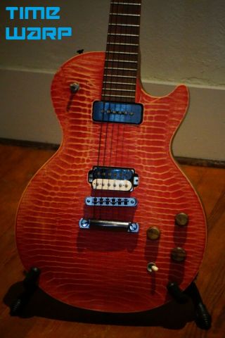 Rare Color - 2007 Gibson Les Paul Bfg Guitar - Cherry Red - P90 & Burstbucker