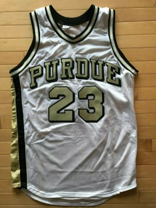 Rare Vtg Team Issue Mike Robinson Purdue Boilermakers Jersey Mens Sz L 23 90s