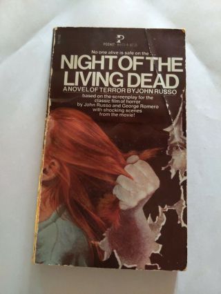 Night Of The Living Dead - By John Russo Pocket Pb 1981 George Romero Rare