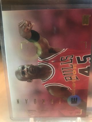 Michael Jordan 1994 - 95 Skybox Emotion Air Jordan 100 Rare Insert