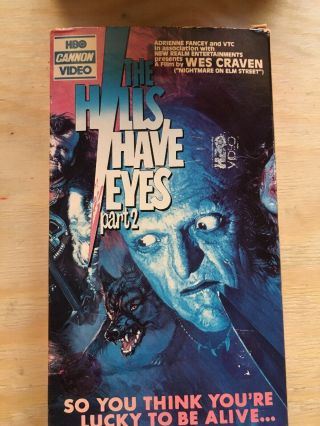The Hills Have Eyes Part 2 1984 Betamax Hbo Video Thorn Emi Wes Craven Rare