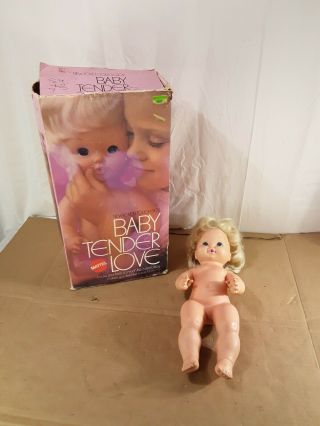 Vintage 1969 Mattel Baby Tender Love Baby Doll See Pictures