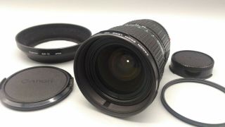 Canon Fd Zoom Lens 28 - 85mm F4 Macro W/ Bw - 72 Hood @ Rare