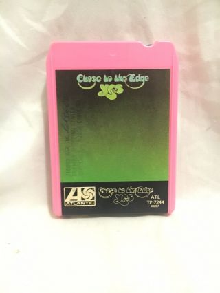 Yes Close To The Edge Vintage Rare 8 Track Tape Late Nite Bargain