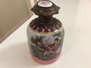 Fine Large Antique 19th Century Palais Royale French Perfume/scent Bottle.