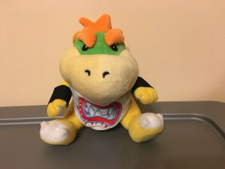 Sml Logan Sanei Mario Bowser Koopa Jr.  Plush Toy Japan Mario Party 5 Rare