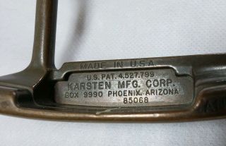 Rare Vintage Ping Anser 2 Bronze Putter Golf Club - Karsten Manufacturing Corp. 3