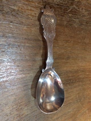 Lovely Victorian Solid Silver Tea Caddy Spoon Fully Hallmarked Birmingham 1839