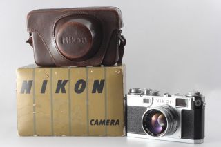 RARE [MINT in BOX] Nikon S2 Rangefinder w/Nikkor - S.  C 50mm f/1.  4 From Japan 683 2