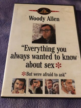 Rare Woody Allen Everything You Always Wanted To Know About Sex Gene Wilder Oop