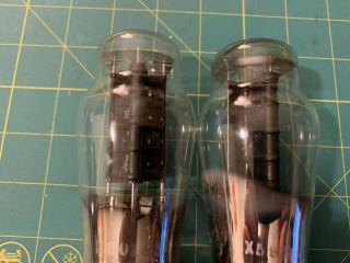 RARE Pair Western Electric 300A/B Prototype Tubes - Used/Tested 3