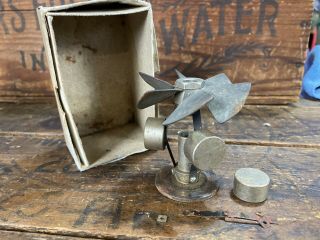 T28 Antique Steam Engine Governor Gas Engine Model Fly Ball Hit Miss Small Rare 2