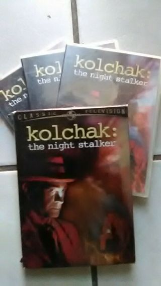 Kolchak The Night Stalker Dvd 2005 3disc Box Set Series Complete Oop Rare Horror