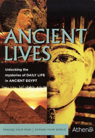 Ancient Lives Athena Egypt Tv Itv Dvd Four Episodes Rare