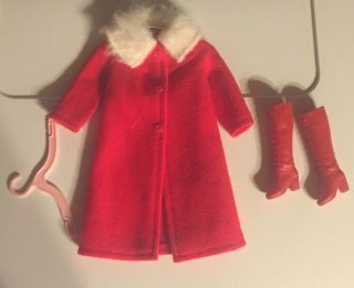 Vintage 1971 - 72 Barbie Doll Mod Outfit 3429 Cold Snap