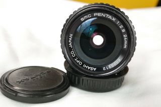 Rare Pentax Smc 24mm F/2.  8 Prime Lens For K - 1000 K - 3 K - 1 Kp K - 70 K - S2